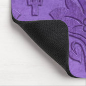 AMOROSO DAMASK: AGED PARCHMENT in PAARS Muismat (Hoek)