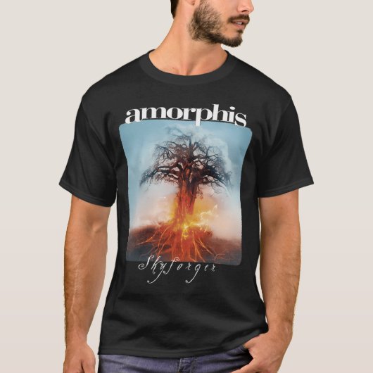 Amorphis Skyforger Melodische Death Metal T-shirt (Voorkant)