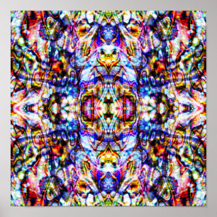 Amorphous Emergence (12-12) Art Print Poster