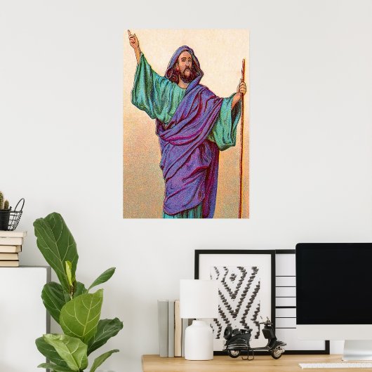 Amos 1 Amos spreekt Gods Word poster (Thuiskantoor)