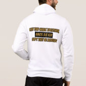 Amos 3:3 KJV Bijbelbare versie-scripts volledig-Zi Hoodie (Achterkant)