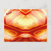 AMOS ~ 3D Fractal Design Pattern ~ Briefkaart (Voorkant)
