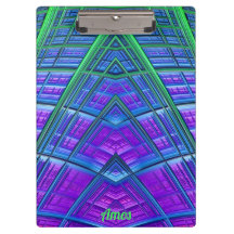 AMOS ~ 3D! ~ Groen Paarse en Blauwe origineel ~