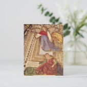 Amos en Angel die pincers van de Passie vasthouden Briefkaart (Staand voorkant)