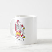 Amos Family Crest Koffiemok (Voorkant links)