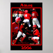 Amos Freshman Baseball Poster (Voorkant)