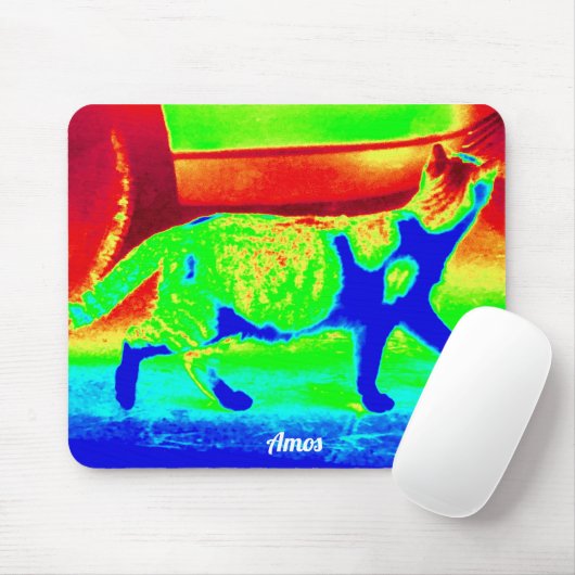 AMOS ~ Gepersonaliseerd thermisch ontwerp ~ Spaans Muismat (Met muis)