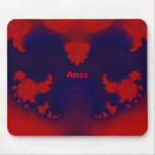 AMOS ~ Red en Blue Muismat (Voorkant)