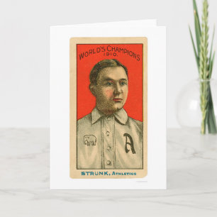 Amos Strunk Honkbal 1910 Kaart