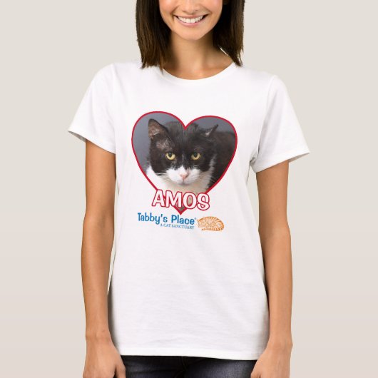 Amos - Verminderde vrouwelijke T-shirt (Voorkant)