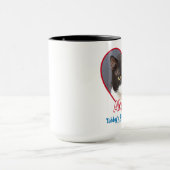 Amos - zwarte 15 oz grote Mok (Midden)
