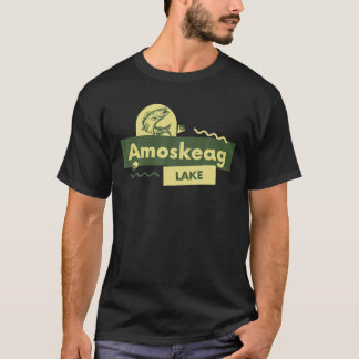 Amoskeag Lake Gift for Vissen Lover 2022 T-shirt