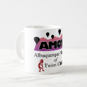 AMOTC - Albuquerque Moeder van Twins Club Koffiemok (Voorkant links)