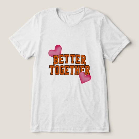 Amour Aura Tri-Blend Shirt (Design voorkant)