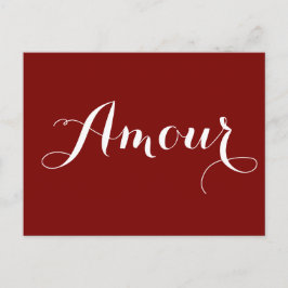 Amour Briefkaart