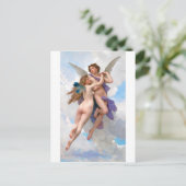 Amour en Psyche, Bouguereau Briefkaart (Staand voorkant)