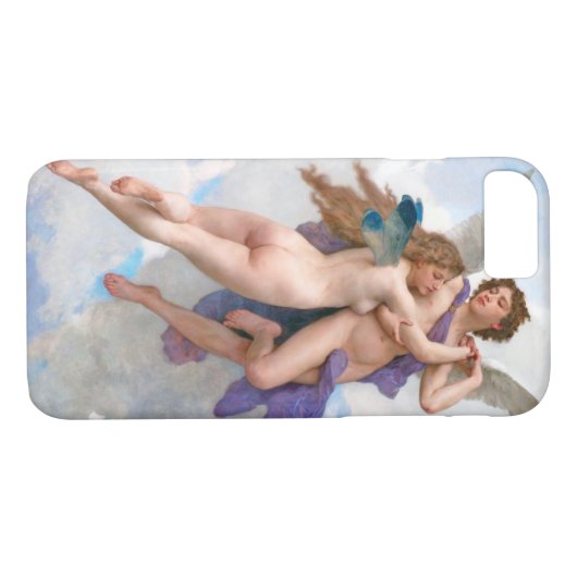 Amour en Psyche, Bouguereau Case-Mate iPhone Case (Achterkant (Horizontaal))