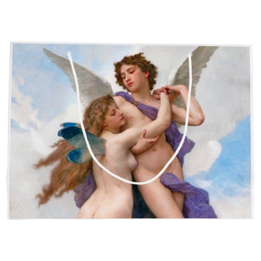 Amour en Psyche, Bouguereau Groot Cadeauzakje (Achterkant)
