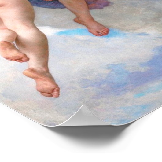 Amour en Psyche, Bouguereau Poster (Hoek)