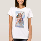 Amour en Psyche, Bouguereau T-shirt (Voorkant)