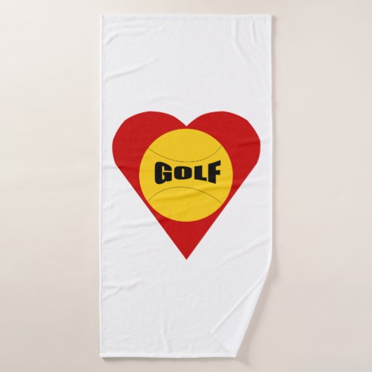 AMOUR GOLF-handdoeken Badhanddoek (Badhanddoek)
