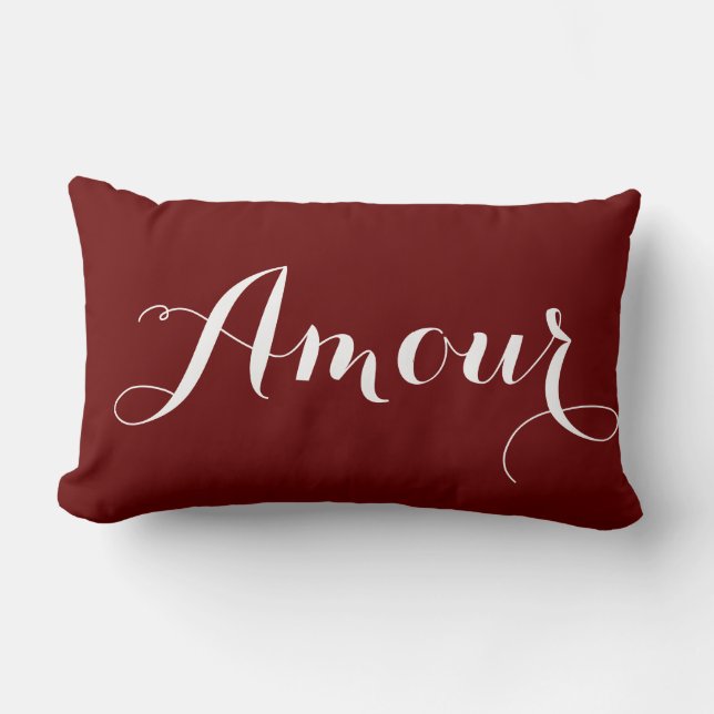 Amour in Red Kussen (Voorkant)