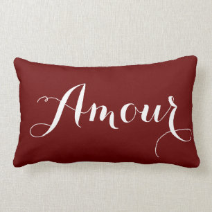 Amour in Red Kussen