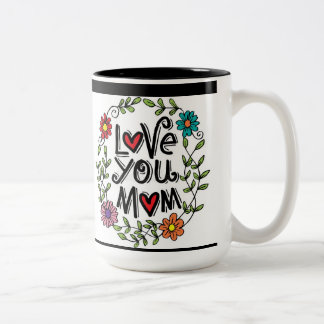 Amour Maternel - Tasse speciale Dag der Moeders Tweekleurige Koffiemok