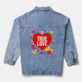 Amour Véritable - Saint Valentin Denim Jacket (Achterkant)
