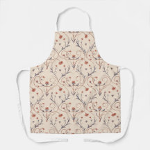 Amour Vine All-Over Print Schort, Medium