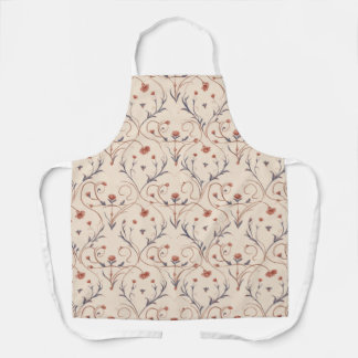 Amour Vine All-Over Print Schort, Medium Schort