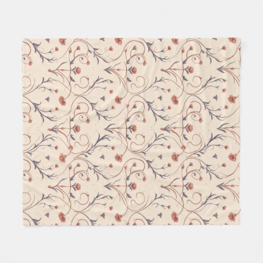 Amour Vine Fleece Blanket (Voorkant (Horizontaal))