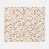 Amour Vine Fleece Blanket Deken (Voorkant (Horizontaal))