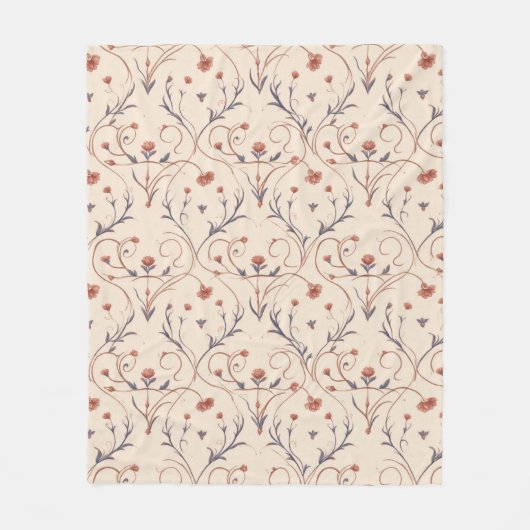 Amour Vine Fleece Deken (Voorkant)
