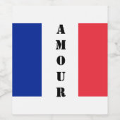 AMOUR WIJN ETIKET (Enkel label)