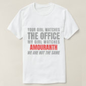 AMOURANTH Twitch Streamer Funny Meme Omegalul T-shirt (Design voorkant)