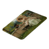 Amoureus gesprek in het park magneet (Linkerzijde)