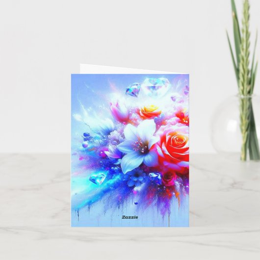 Amour's vonk bedankkaart (Achterkant)