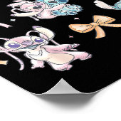 &amp; Angel Coquette Style Bows Valentine's Day  Poster (Hoek)