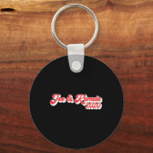 & Kamala 2020 Kamala Harris 2024 Verkiezing An Sleutelhanger (Voorkant)