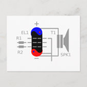 Amp Tube Briefkaart (Voorkant)