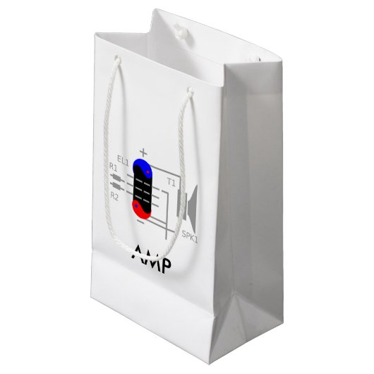 Amp Tube Klein Cadeauzakje (Voorkant Gekanteld)