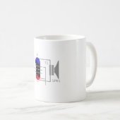 Amp Tube Koffiemok (Voorkant rechts)