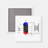 Amp Tube Magneet (Voorkant / Achterkant)