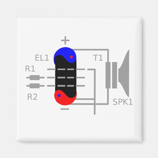 Amp Tube Magneet (Voorkant)