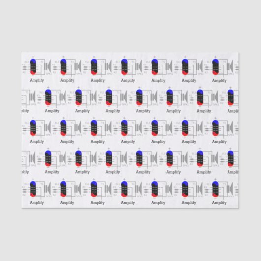 Amp Tube Tissuepapier (Voorkant)