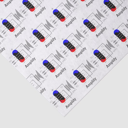 Amp Tube Tissuepapier (Detail)