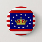 AMP-vlag Ronde Button 5,7 Cm (Voorkant)
