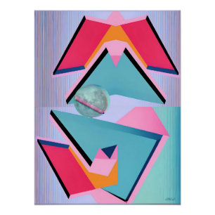 Ampamstract perfect poster