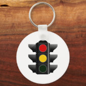 Ampel licht roodgele rode gele sleutelhanger (Voorkant)